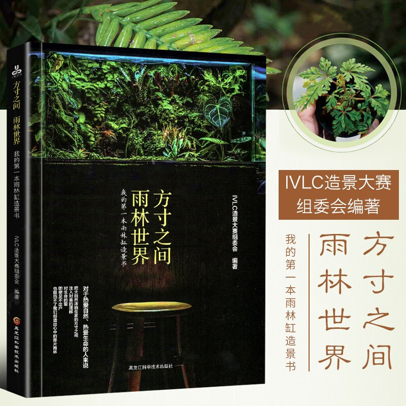 方寸之间 雨林世界 我的本雨林缸造景书 雨林植物造景书籍 生态缸书籍 水陆缸造景书籍 人造雨林材料 雨林缸造景制作指南