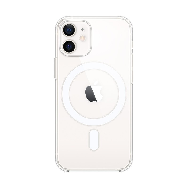 Apple苹果iPhone 12/12 mini/12 pro Magsafe硅胶手机壳保护壳 透明版 iPhone 12 mini壳