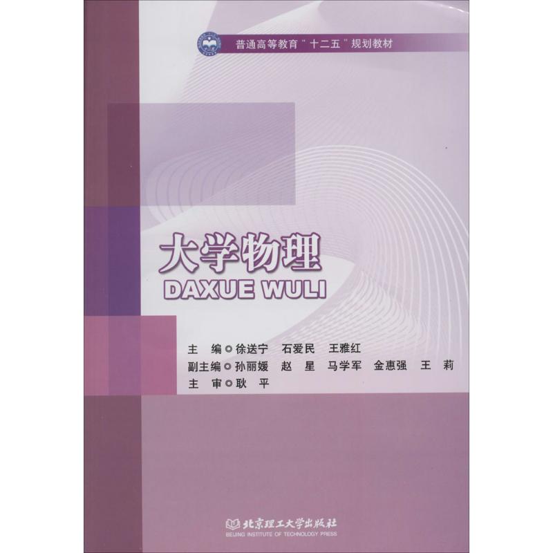 大学物理  徐送宁 等 编 书籍