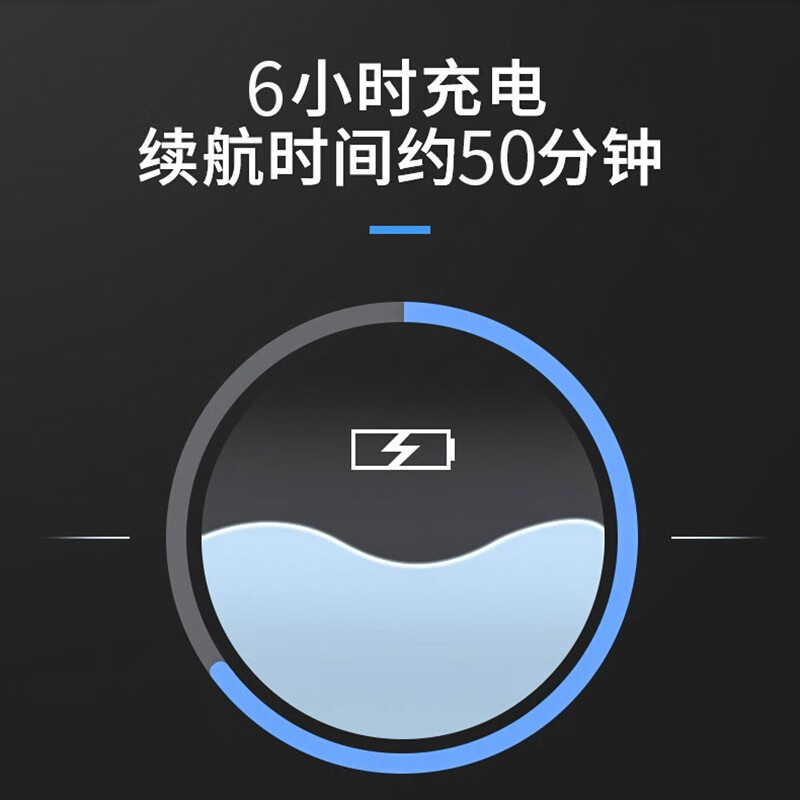 小米有品 娇棠JOOTON剃须刀电动刮胡刀男士充电式双刀头刨须便携剃刀头水洗胡须刀 JT301标配