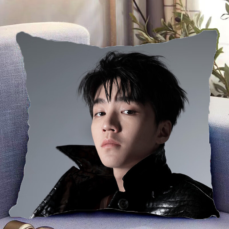 智宙王俊凯双面抱枕周边diy定制pp棉枕头明星靠枕垫送人创意礼物 1 35