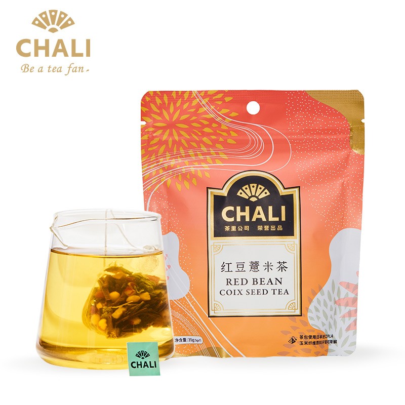 茶里（ChaLi）红豆薏米茶 养生茶赤小豆芡实薏仁养生花茶组合袋泡茶18包/盒 红豆薏米茶7包