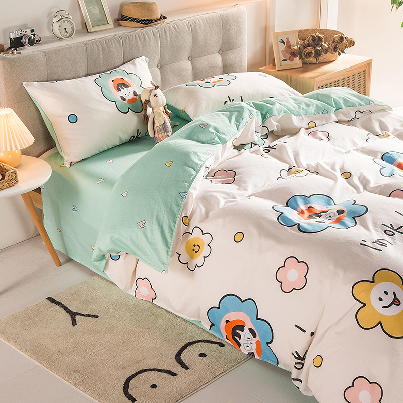 禧愿  2020新款40支喷气全棉13372四件套 1.