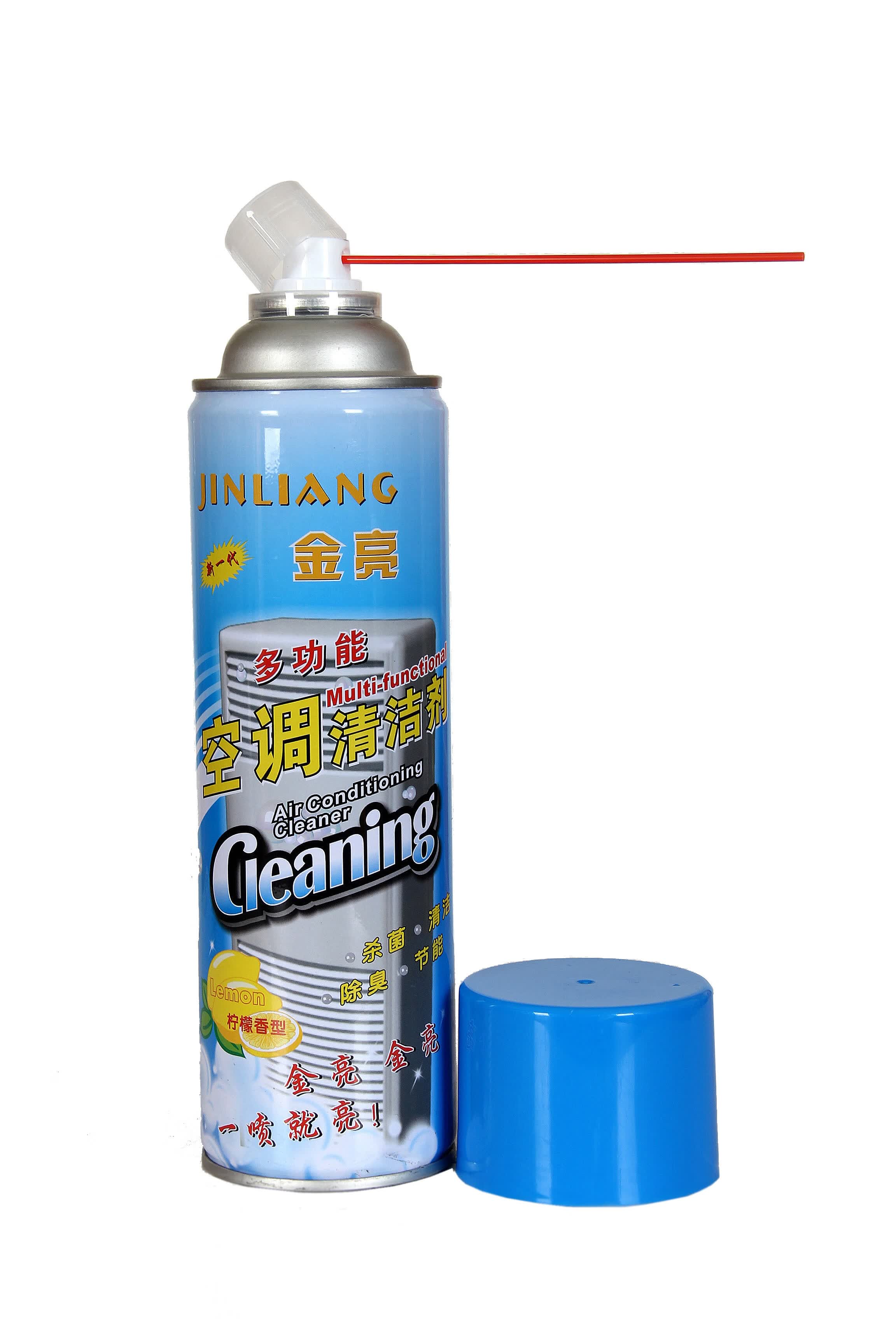 金亮空调清洗剂博士内机清洗剂杀菌剂泡沫型柠檬味 柠檬味550ml/支