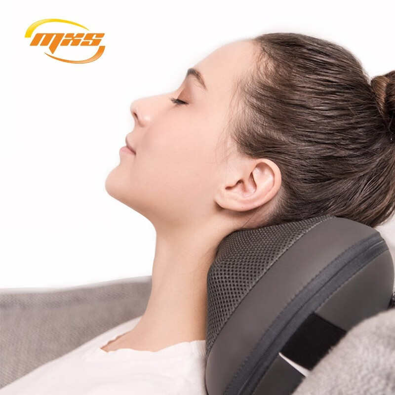 摩小爽 全身电动按摩枕 颈部按摩器低头族神器腰部减压车载家用办公按摩靠垫孝敬父母节日礼品