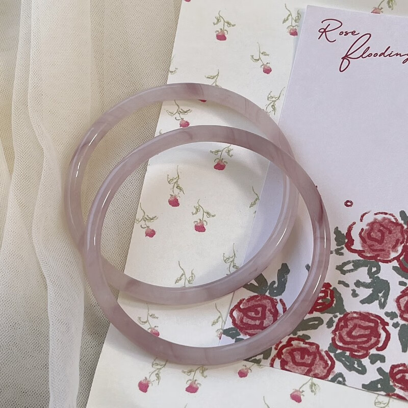 镯古风闺蜜国风少女手镯叮当镯一对 58mm叮当镯一对(两只)卡纸包装