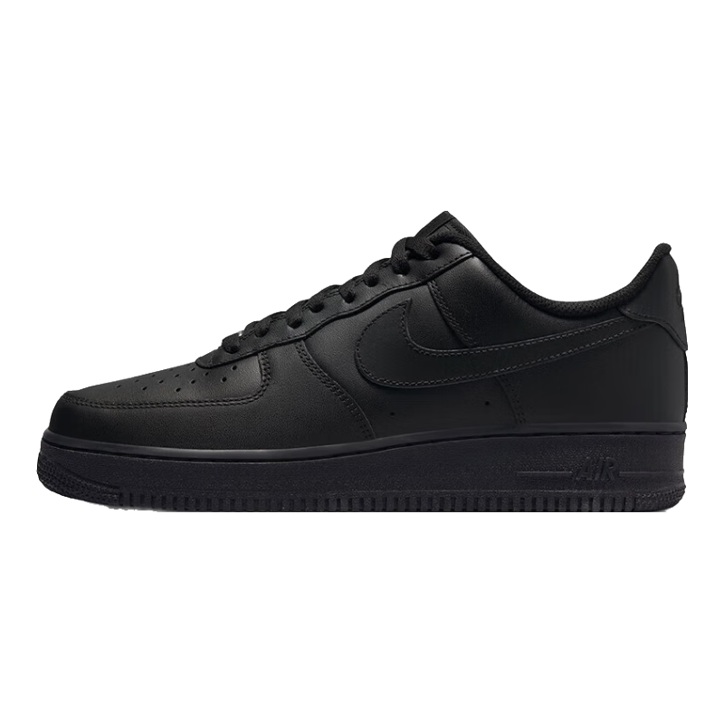 耐克NIKE板鞋男空军一号AF1 AIR FORCE 1运动鞋CW2288-001黑42