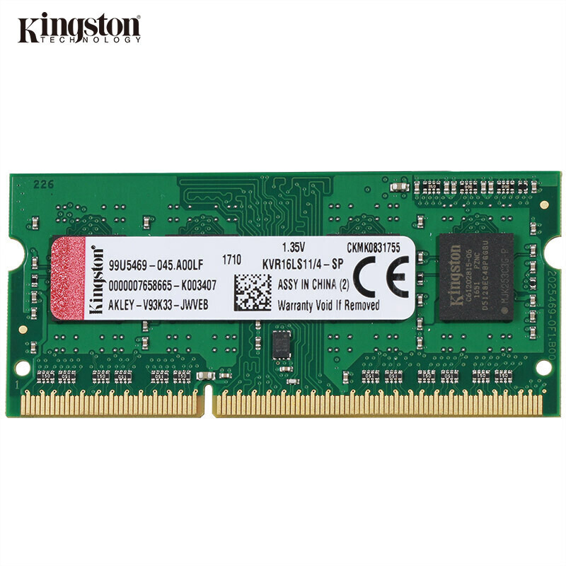 金士顿(Kingston) DDR3L 1600 笔记本内存条 4GthinkpadT460.，原装4GB DDR31600HZ，这个可以用吗？