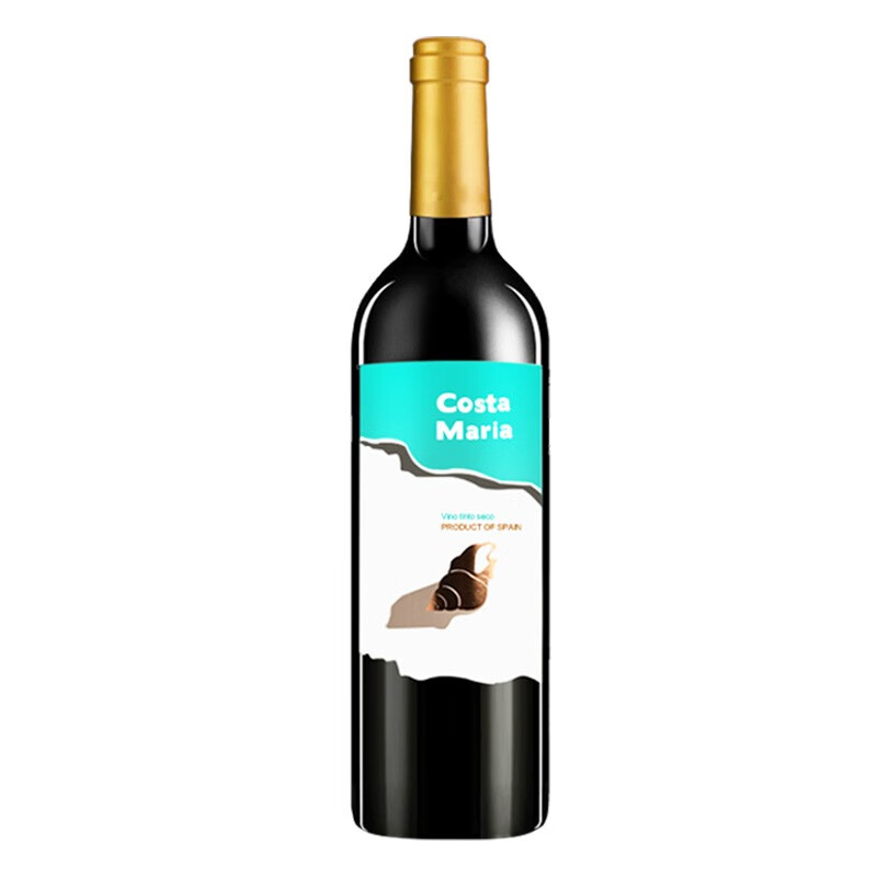 奥兰 玛丽亚海之情干红葡萄酒750ml 西班牙原瓶进口 750ml*2支