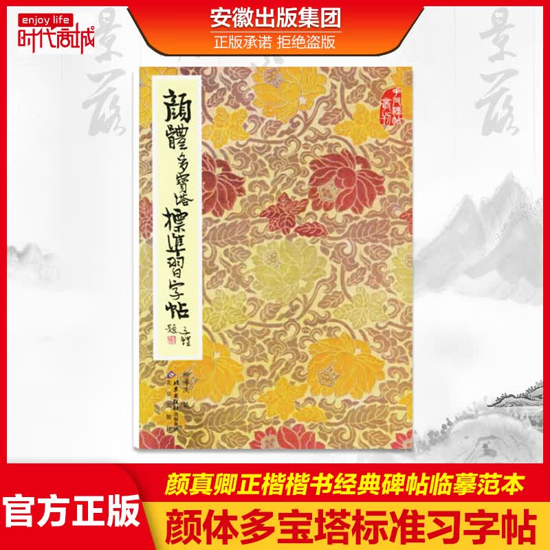 颜体多宝塔标准习字帖 颜真卿正楷楷书经典碑帖临摹范本 书法零基础入门学习教程 北京出版集团 BJ