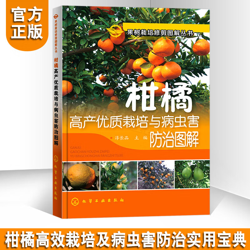 柑橘高产栽培与病虫害防治图解柑橘种植技术书果树修剪书籍果树嫁接技术图解书柑橘与橙橘子柑橘学柑橘种植管