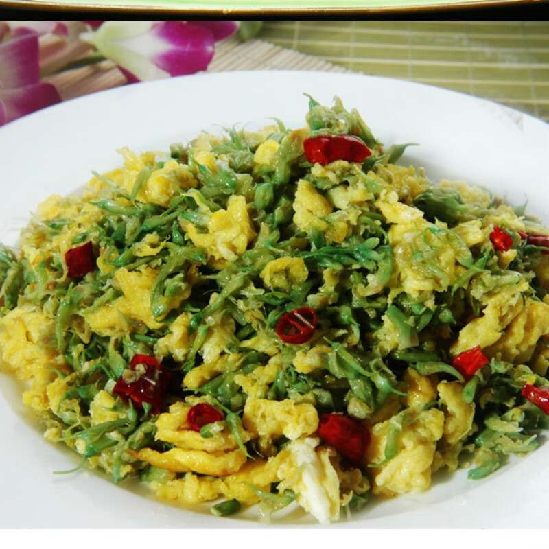 雷禾泽刺白花云南特产新鲜苦刺花 农家菜苦刺花特色菜袋1000g 1000g