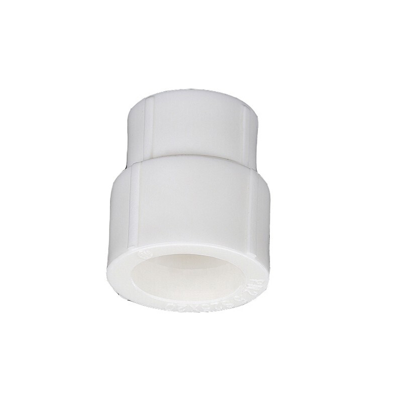 永润 聚丙烯ppr管件白色大小头异径直接 s90*50 水管配件(定制)