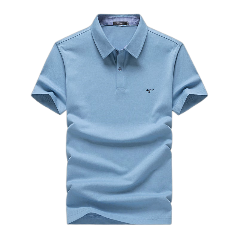 ��ƥ�Ƕ���T�����ļ�5A�������о�ɫ��˿���з���Polo�������װ�����T 113ǳ��ɫ-������ L (170)