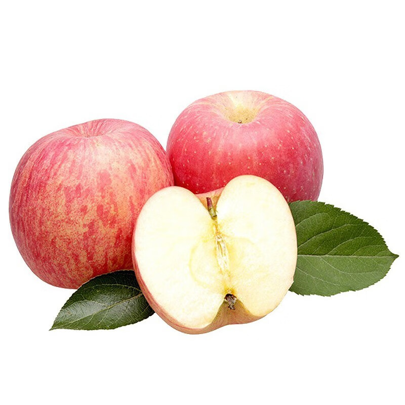 陕西膜袋红富士苹果水果 新鲜水果 9斤