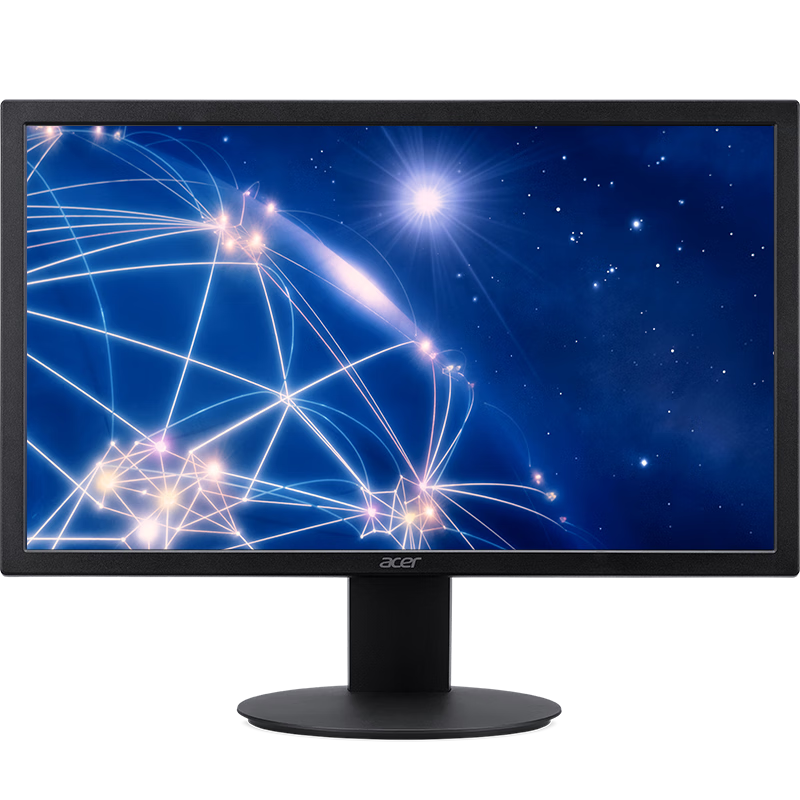 宏碁（acer）E200Q bi 19.5英寸1600*900雙接口廣視角愛(ài)眼不閃商用辦公電腦顯示器 E200Q 外置電源