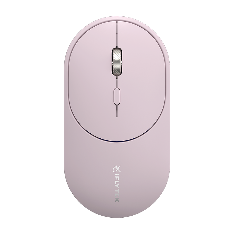 科大讯飞智能鼠标LiteM320 办公鼠标 无线外设 轻薄便携 多彩小巧 轻音按键 智能语音输入打字翻译 樱桃粉