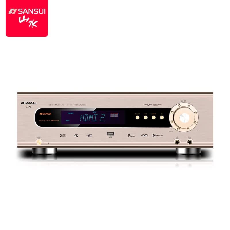 山水（sansui）ux70 音响功放 音箱 家庭影院5.1声道AV功放机 高保真无线蓝牙家用卡拉ok功放机 峰值1200W怎么看?