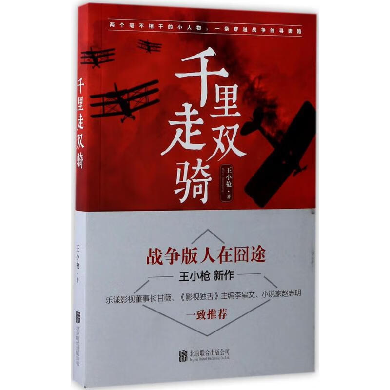 千里走双骑 王小枪 作 书籍