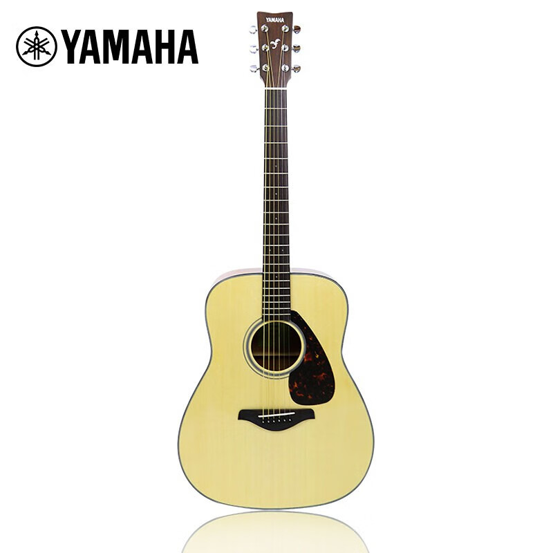 雅马哈（YAMAHA）FG800 原声款 实木单板 初学者民谣吉他41英寸吉它亮光原木色属于什么档次？
