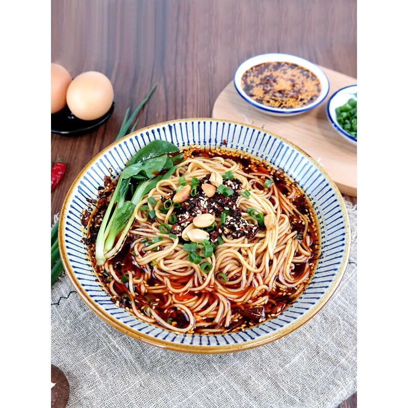 宜享健康重庆小面麻辣面袋装带调料碱水面条速食手工四川特产