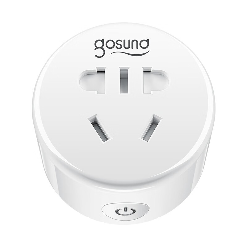gosund智能插座wifi语音控制手机APP远程控制定时开关遥控无线小米智能插座接入小爱联动