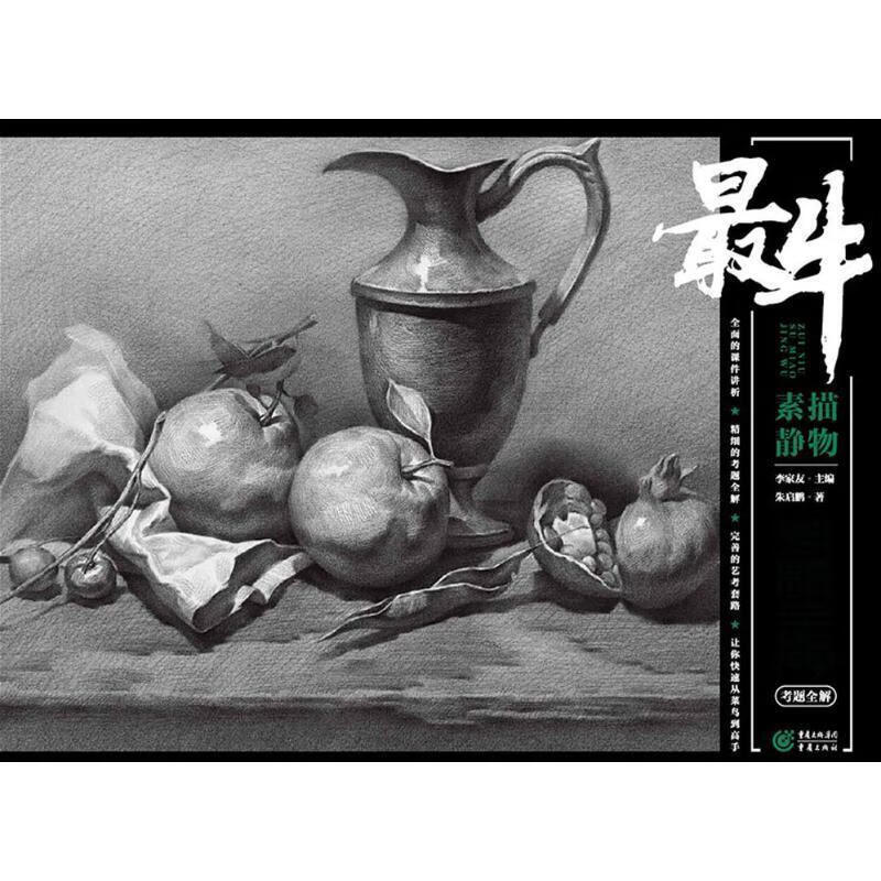 素描静物 朱启鹏 9787229133122【正版图书】