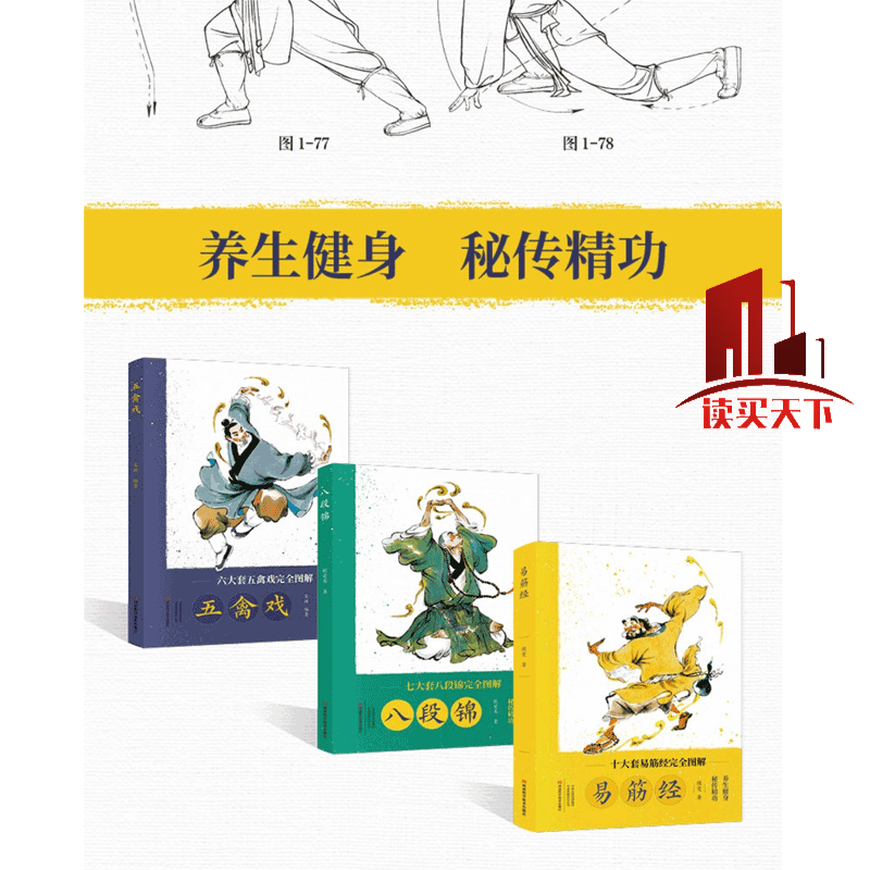 2023新书 易筋经 十大套易筋经完全图解 图文详解 中国传统养生健身