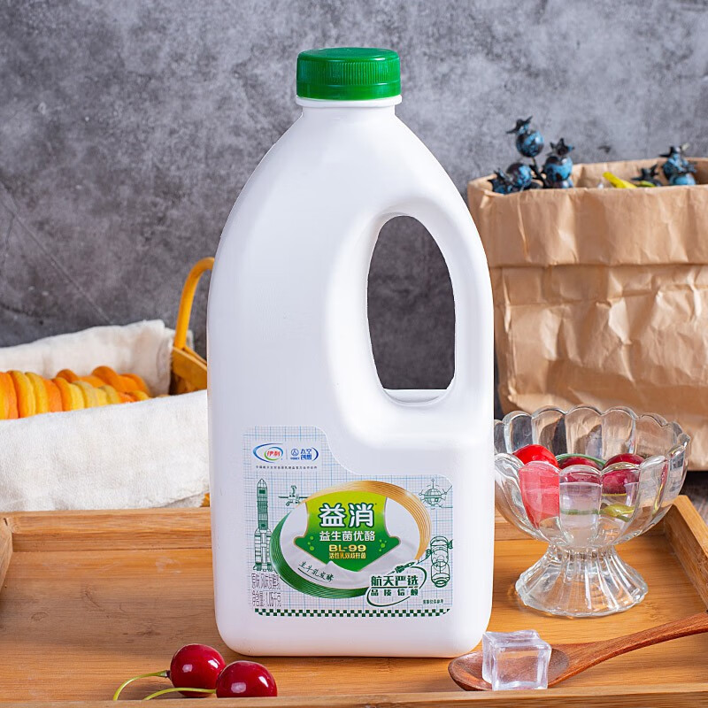 伊利益消酸奶大桶风味发酵乳低温冷藏牛奶实惠桶装 伊利益消大桶*1桶