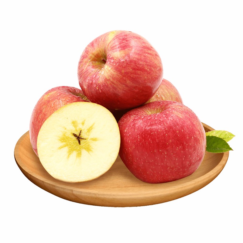 虫鸣果园 大漠冰糖心苹果 精品红富士 新鲜水果 产地直发 整箱装 中小果5斤 单果70mm