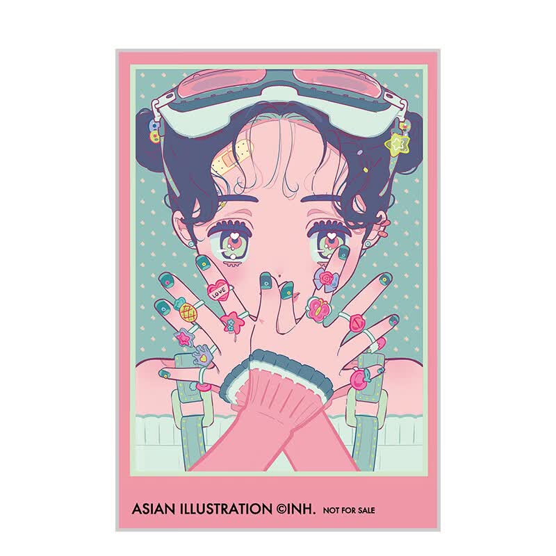 【现货】【赠品】PIE明信片-Asian Illustration 亚洲创意插画集