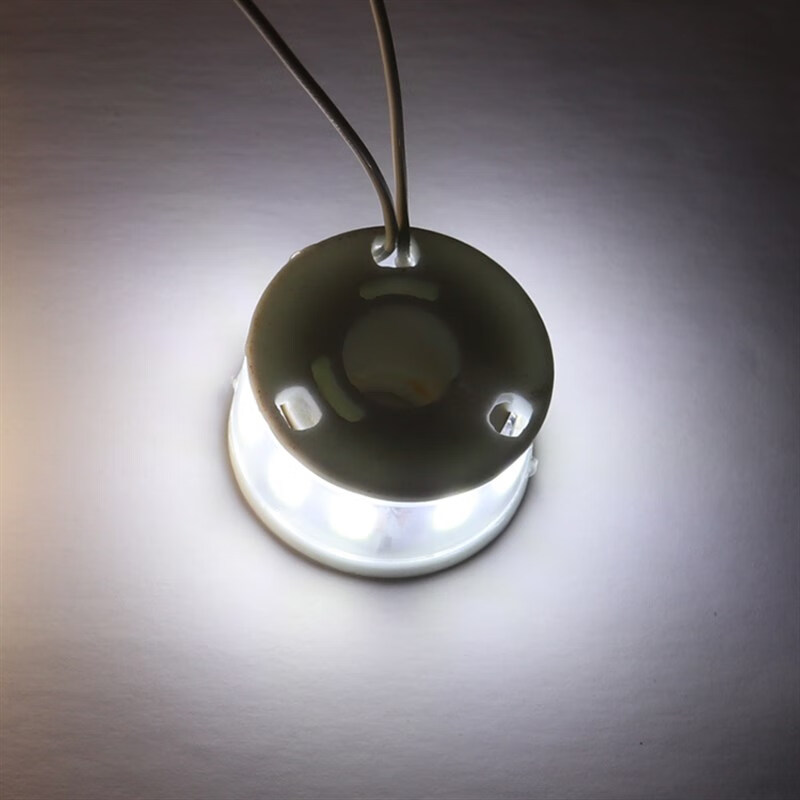 kedoety欧式玉石灯吊灯光陶瓷灯芯220v暖黄光蜡烛灯水晶灯暖白光3w