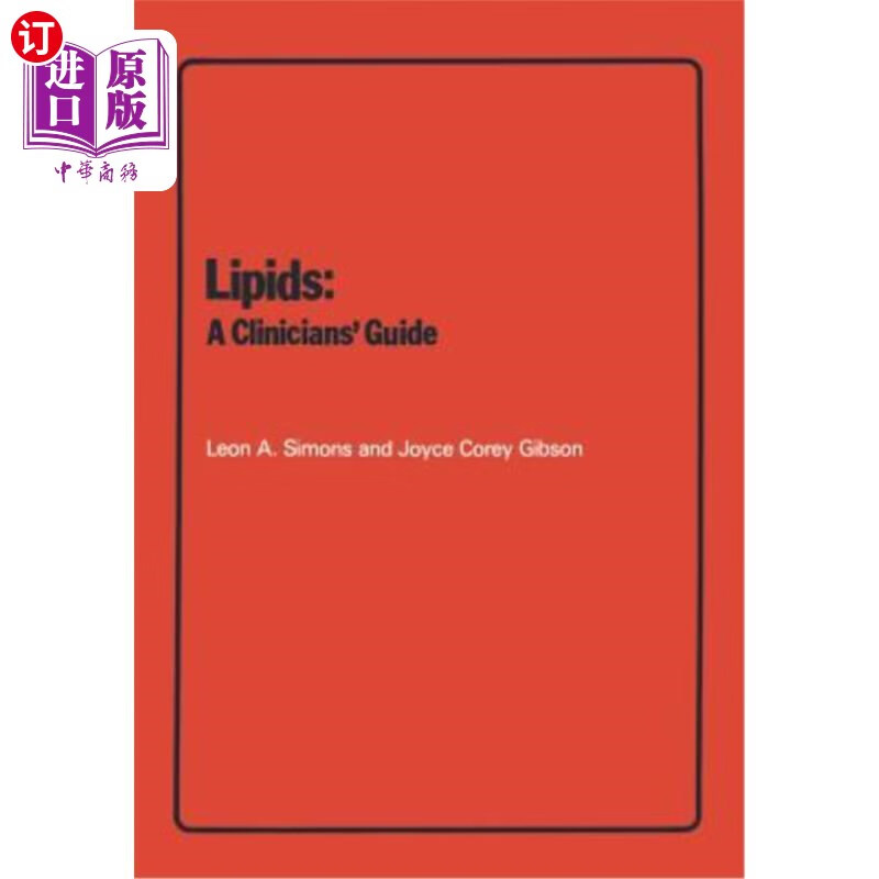 【中商海外直订】lipids: a clinicians" guide 血脂:临床医生指南