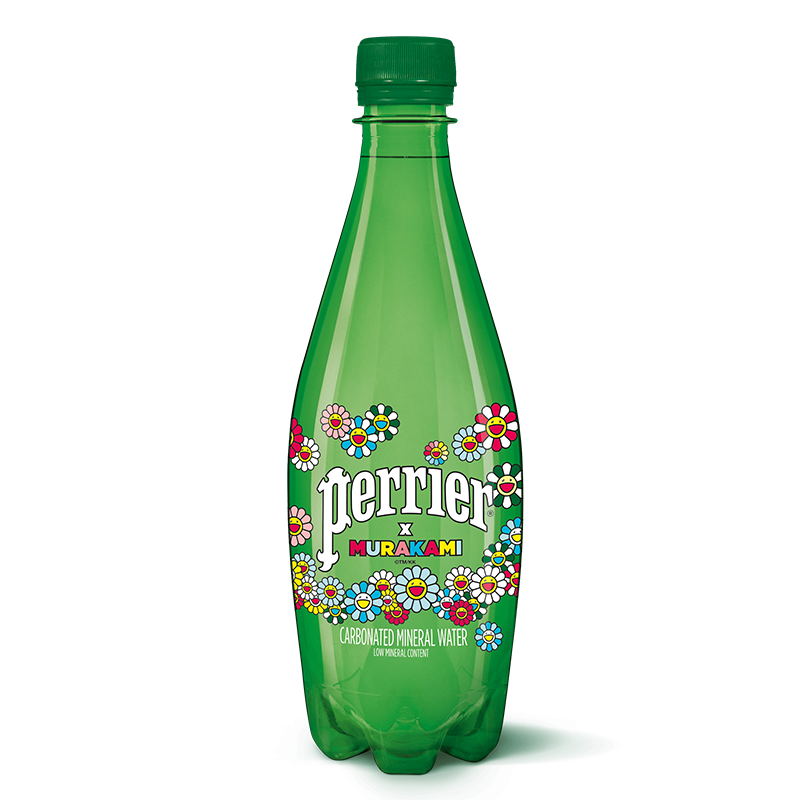 巴黎水（Perrier ）法国原装进口  原味气泡水矿泉水 500ml*24瓶
