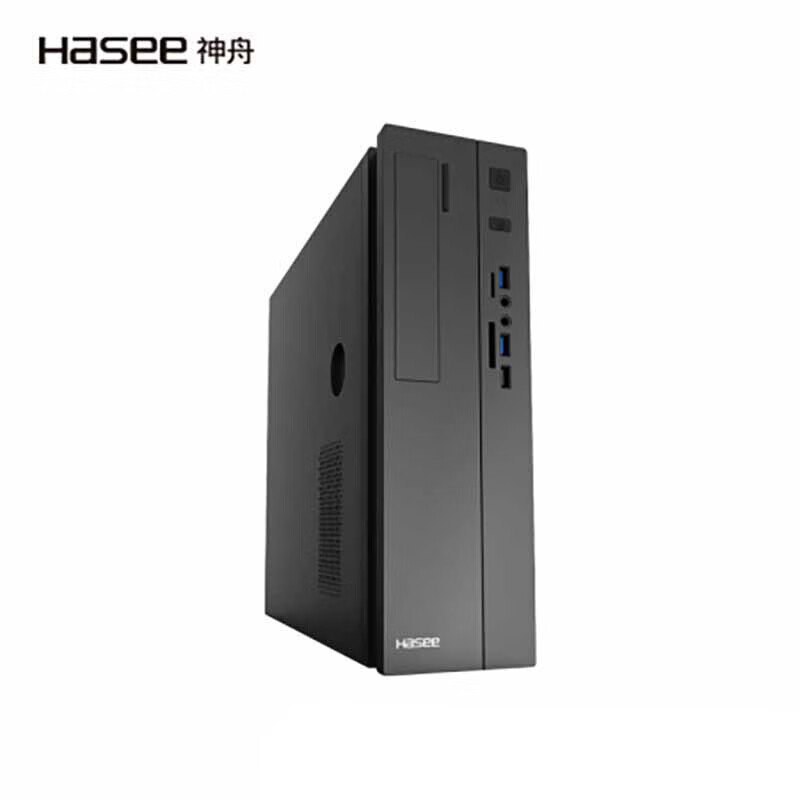 神舟（HASEE）新瑞X20-10481S2W 商用办公台式电脑主机 (i5-10400 8G 256GSSD+1T 内置wifi win10)