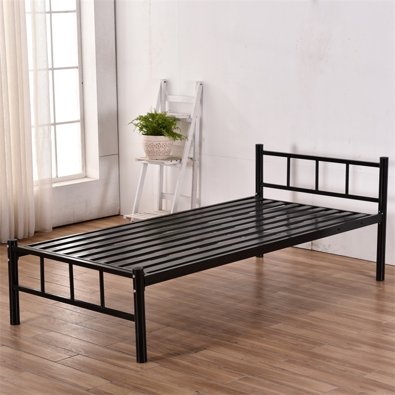 2米经济单人床铁艺床小户型 900*2000mm铁板床加厚 其他