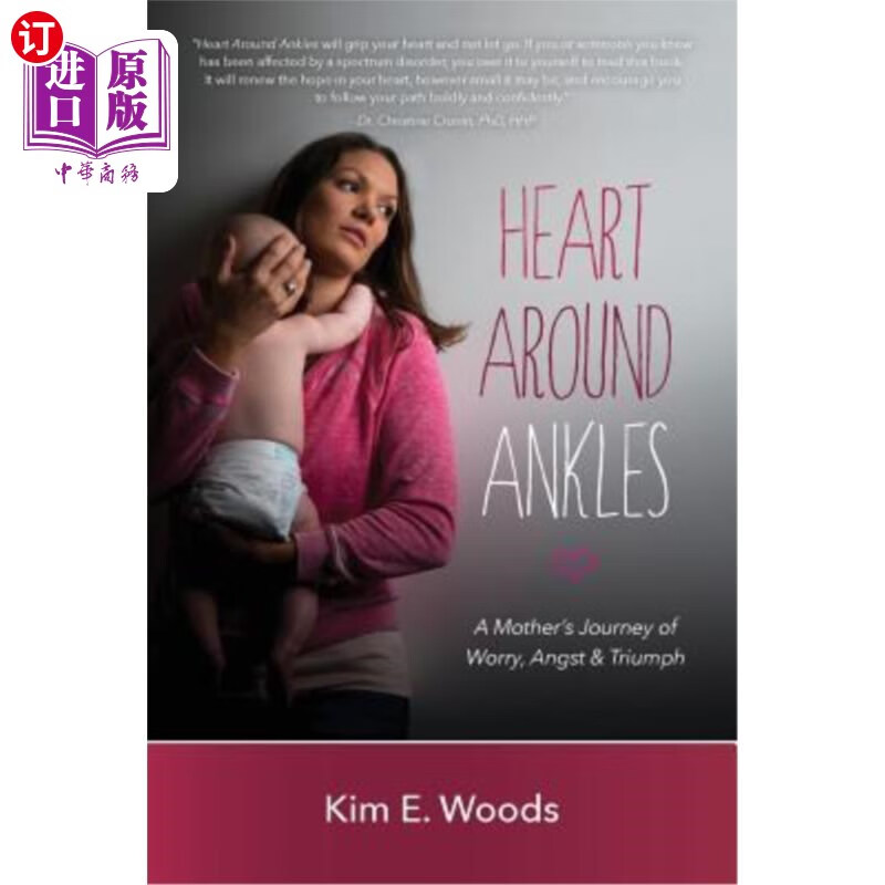 海外直订heart around ankles: a mothers journey of worry, angst