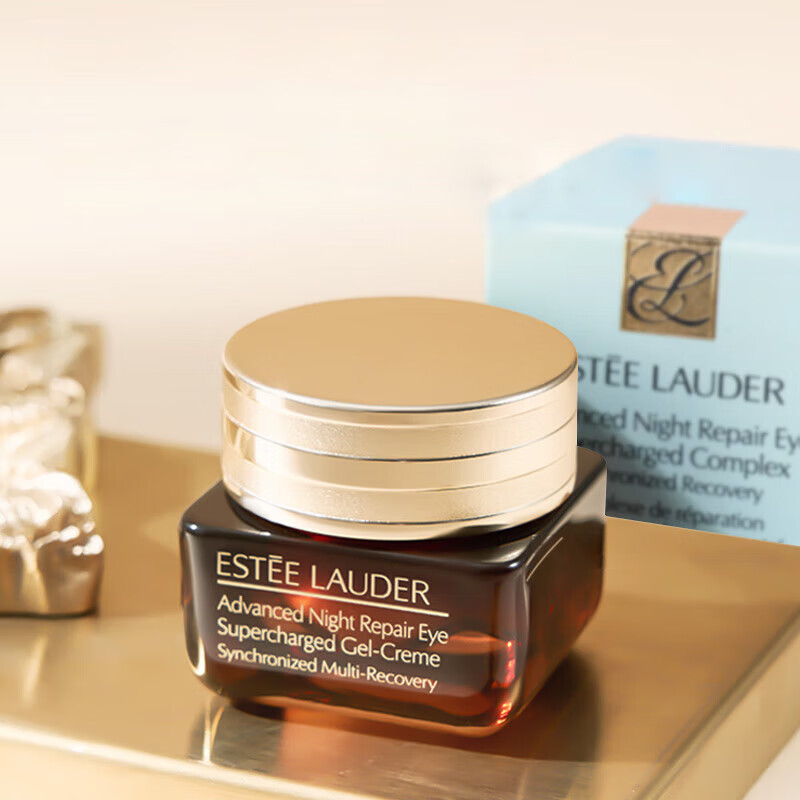 雅诗兰黛（Estee Lauder）小棕瓶精华眼霜15ml护肤品淡化细纹黑眼圈生日礼物送女友