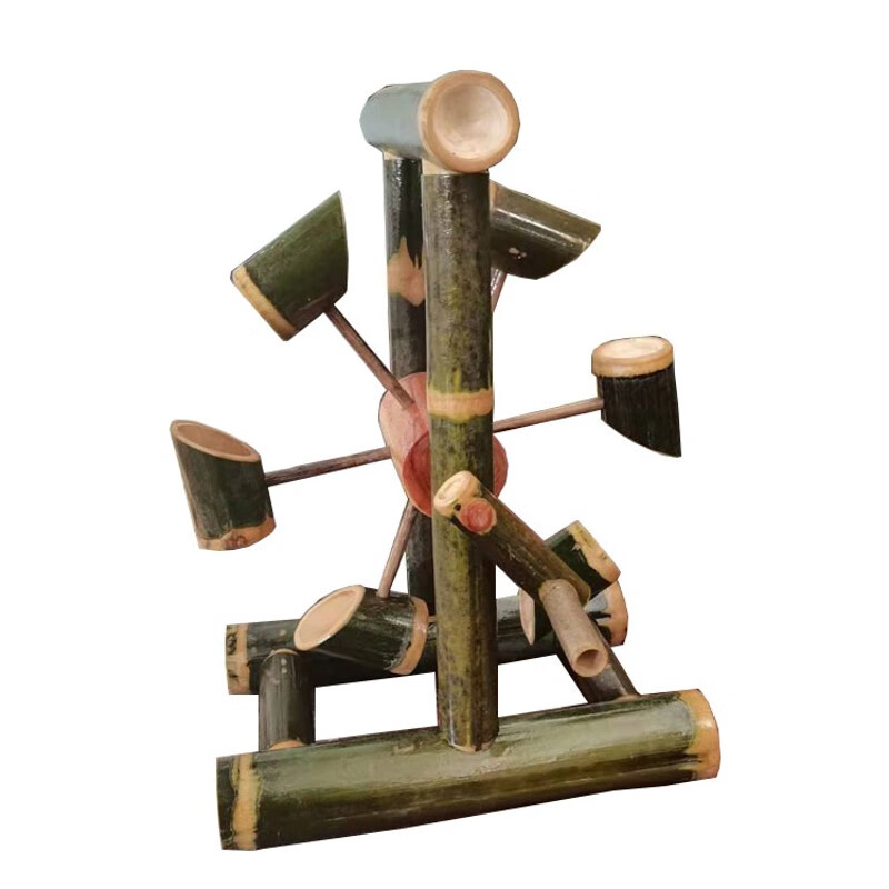 北巧安吉游戏幼儿园沙水区材料玩水户外玩具引水玩沙竹水渠工具沙池