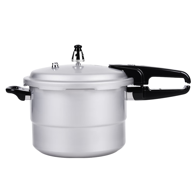 双喜高压锅铝合金燃气电磁炉通用防爆家用压力锅28CM/11.5L【蒸格款】