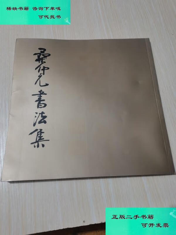 【二手九成新】桑仲元书法集 桑仲元