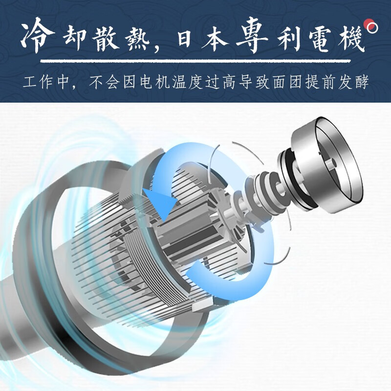 HOMEPRO厨师机家用小型 2.5L 轻音低噪多功能和面揉面打发搅拌乌冬面馒头面条宝宝辅食打蛋器全自动揉面机 和面机（kneader联名款） 2.5L