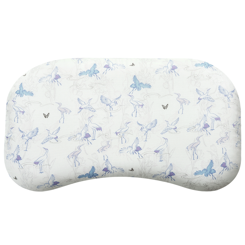 EVOCELER儿童枕头1-3岁分区护脊母婴级硅胶枕抗菌亲肤夏季透气婴儿枕头