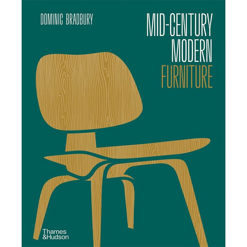 预订英文原版 mid-century modern furniture 世纪中期的现代家具
