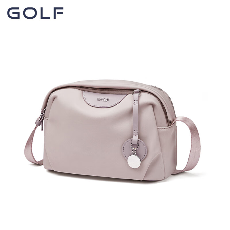 高尔夫/golf斜挎包包女小众设计轻奢简约帆布牛津布单肩包妈妈包 皮