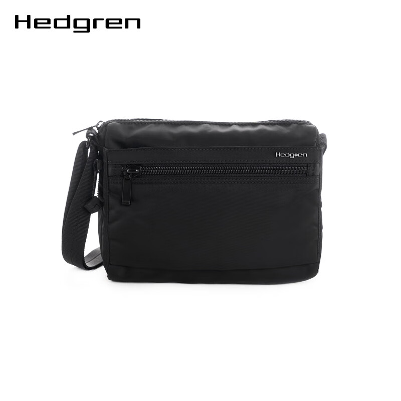 Hedgren海格林女包2021新款包包百搭斜挎包单肩包帆布包小包包HIC176S 黑色/003