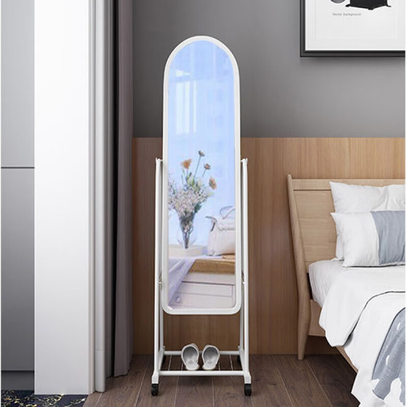 穿衣镜全身落地镜卧室家用简约现代客厅试衣镜女宿舍镜服装店镜子 有