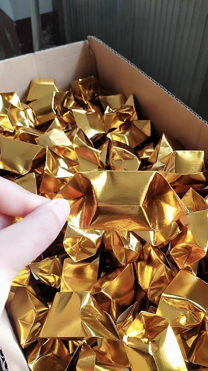 科茵格金元宝1000个半成品10*13宗教祭祀用品纸钱清明节春节冥纸