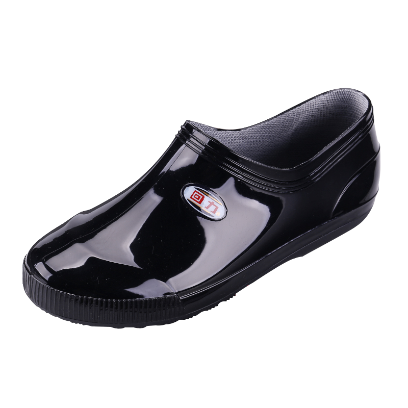 不湿脚的好选择：回力男女情侣款低帮雨靴