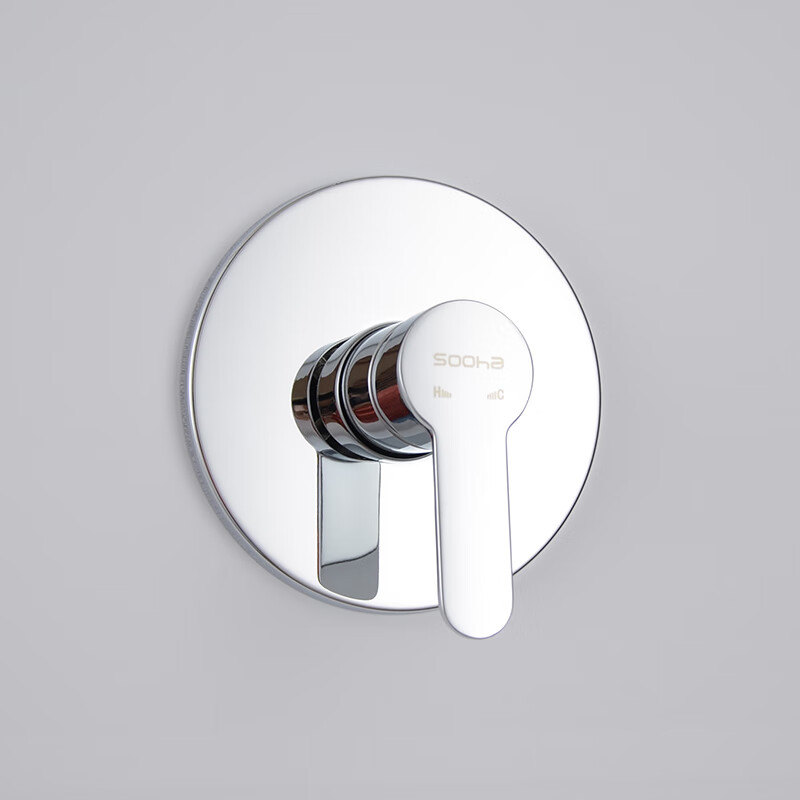 创京懿选暗装嵌入式冷热淋浴混水阀门开关入墙式预埋隐暗藏式三通淋浴